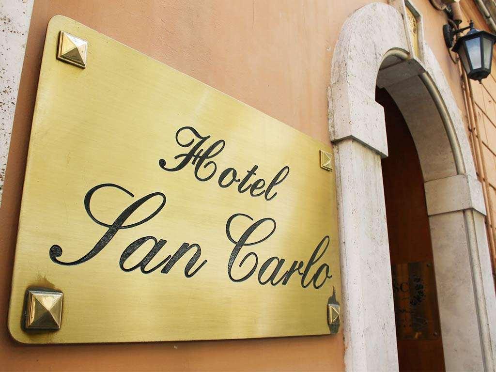 Hotel San Carlo Rzym Zewnętrze zdjęcie